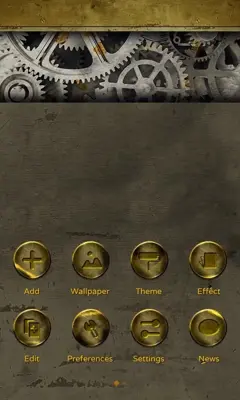 Heavy Metal GOLauncher EX Theme android App screenshot 1