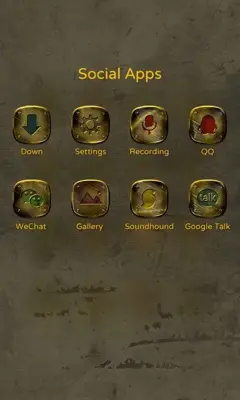 Heavy Metal GOLauncher EX Theme android App screenshot 2